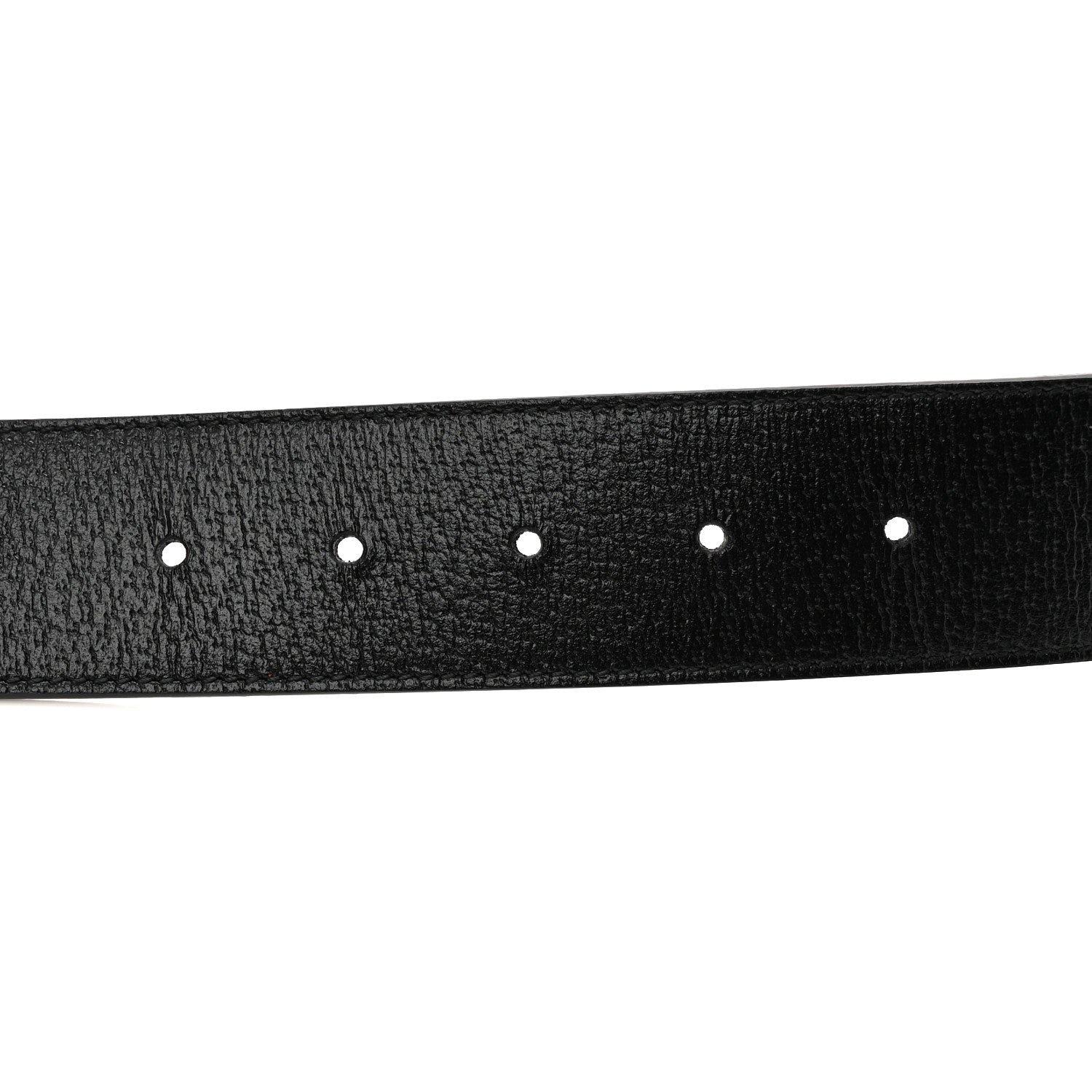 Gucci Textured Dollar Calfskin Double G 40mm Belt 90 36 Black 4 of 4