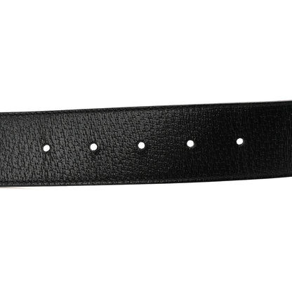Gucci Textured Dollar Calfskin Double G 40mm Belt 90 36 Black 4 of 4