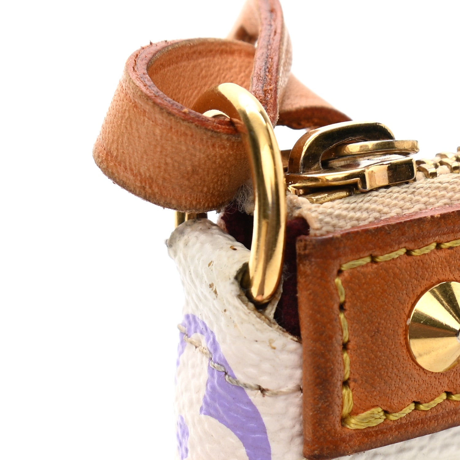 Louis Vuitton Monogram Multicolor Pochette Accessories White 11 of 12