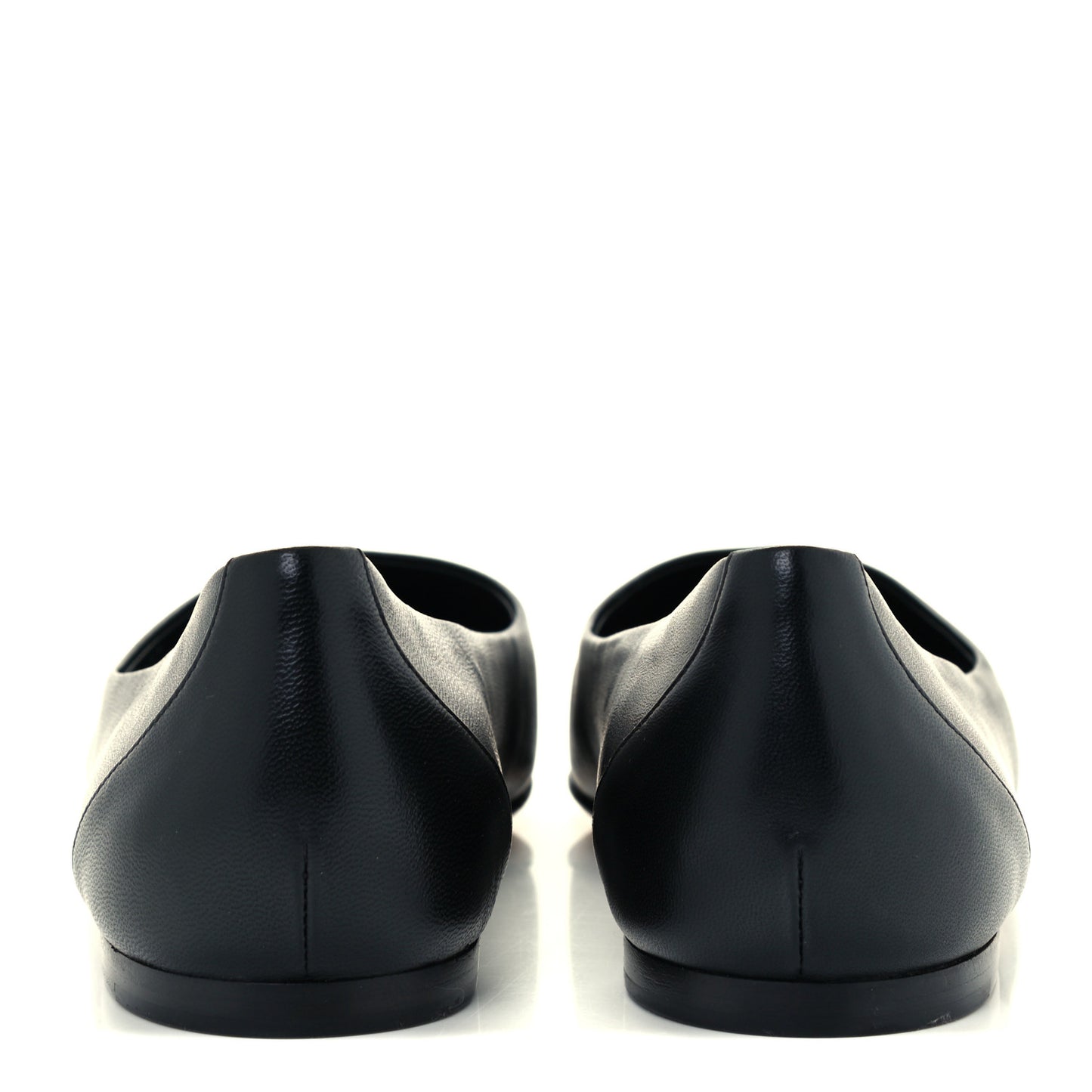 Lambskin Capucines Flat Ballerinas 40 Black