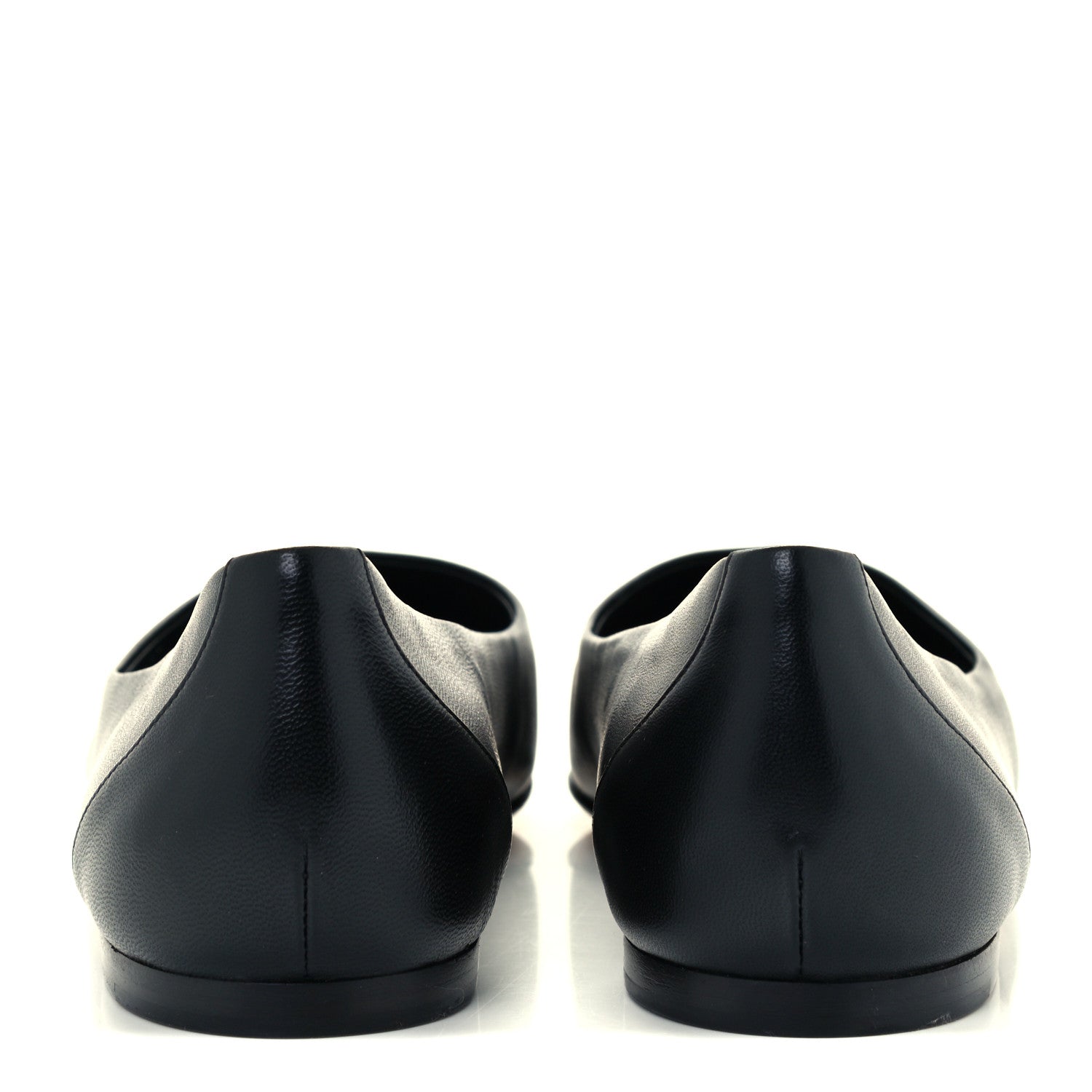Louis Vuitton Lambskin Capucines Flat Ballerinas 40 Black 6 of 11