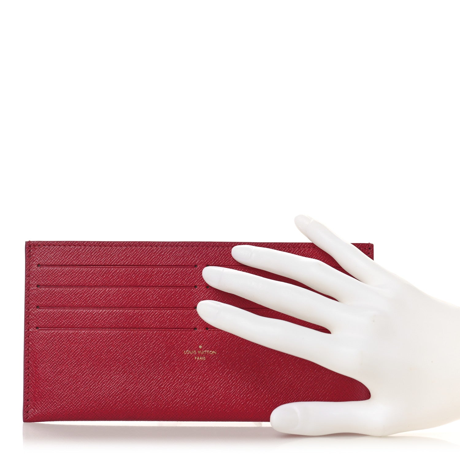 Louis Vuitton Calfskin Felicie Card Holder Insert Fuchsia 2 of 8