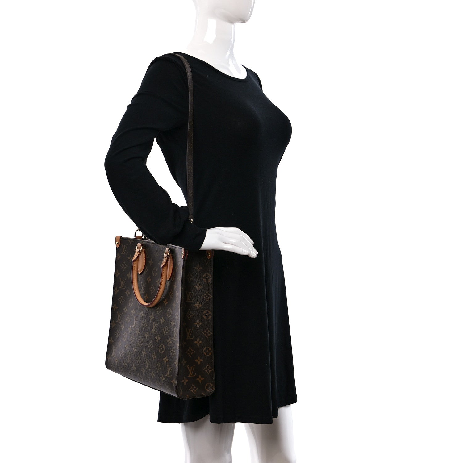 Louis Vuitton Monogram Sac Plat PM 2 of 8
