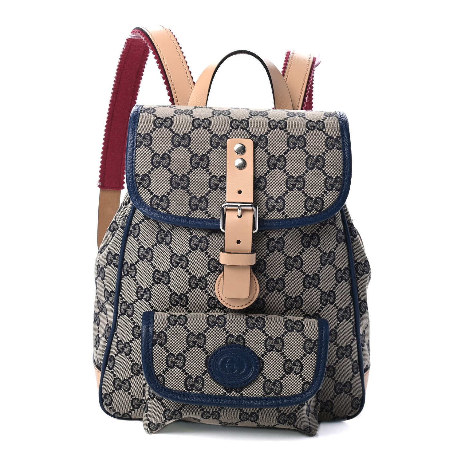 Gucci Monogram Children's GG Backpack Navy 1 of 4