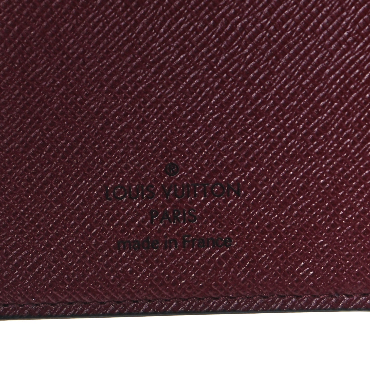 Louis Vuitton Damier Ebene Juliette Wallet Bordeaux Black 6 of 8