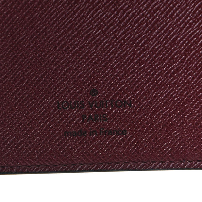 Louis Vuitton Damier Ebene Juliette Wallet Bordeaux Black 6 of 8