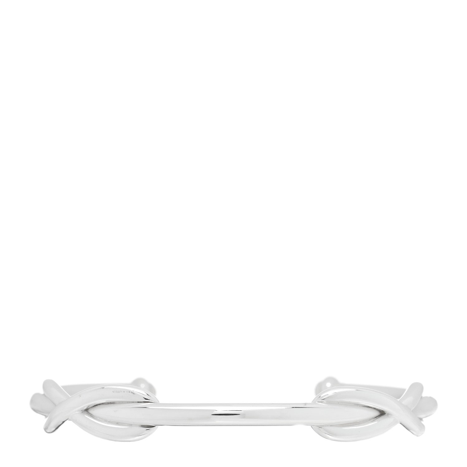 Tiffany Sterling Silver Double Infinity Cuff Bracelet 1 of 3