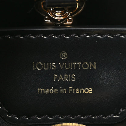 Louis Vuitton Sleek Capucines MM Black 6 of 9