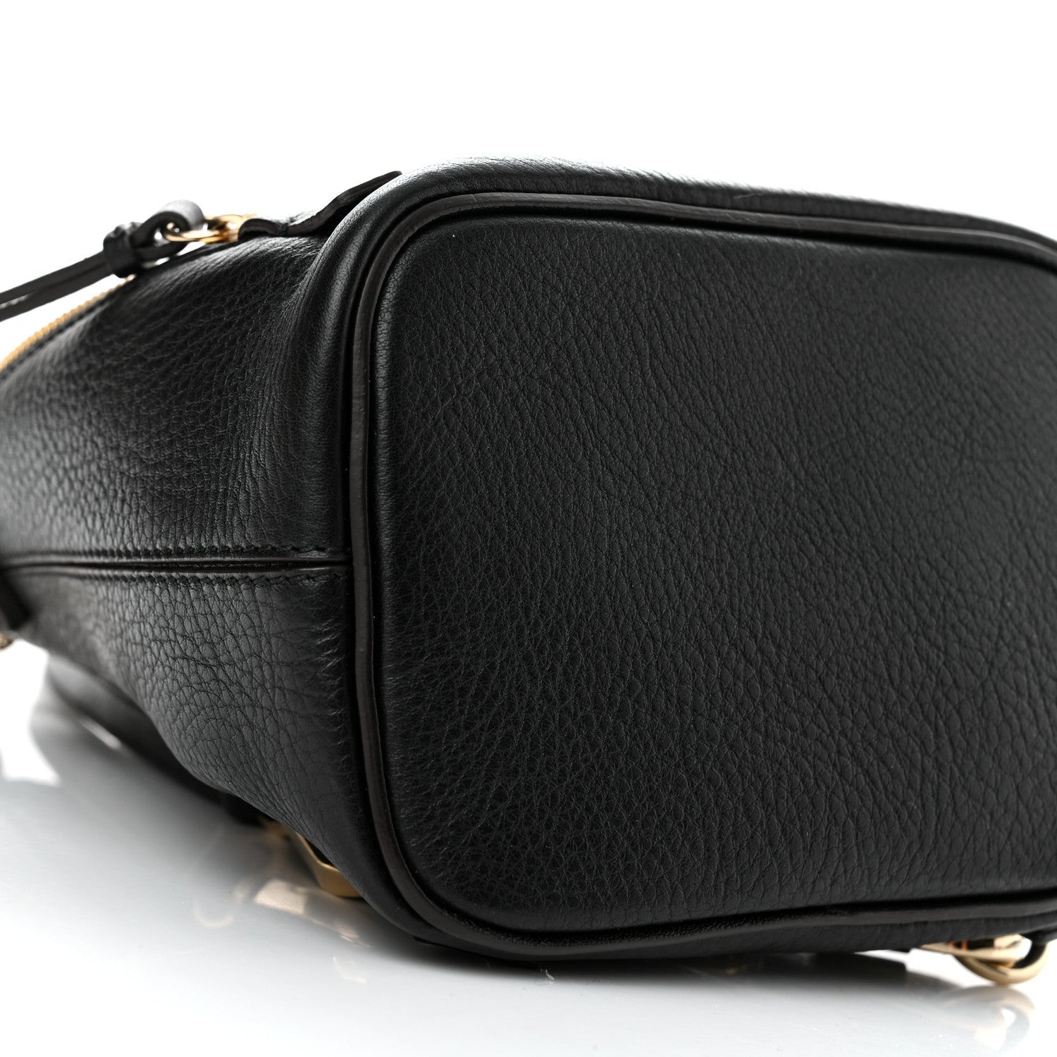 Chloe Suede Calfskin Mini Faye Backpack Black 9 of 10