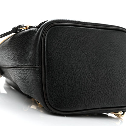 Chloe Suede Calfskin Mini Faye Backpack Black 9 of 10