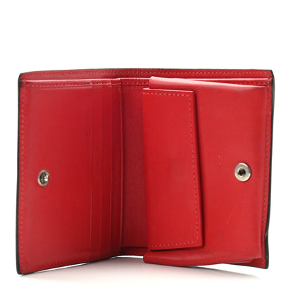 Christian Louboutin Calfskin Spiked Paros Wallet Black 5 of 8