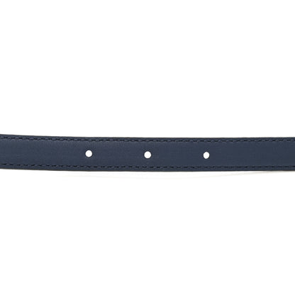 Gucci Suede Calfskin Torchon Double G 15mm Belt 70 28 Blue Agata 4 of 5
