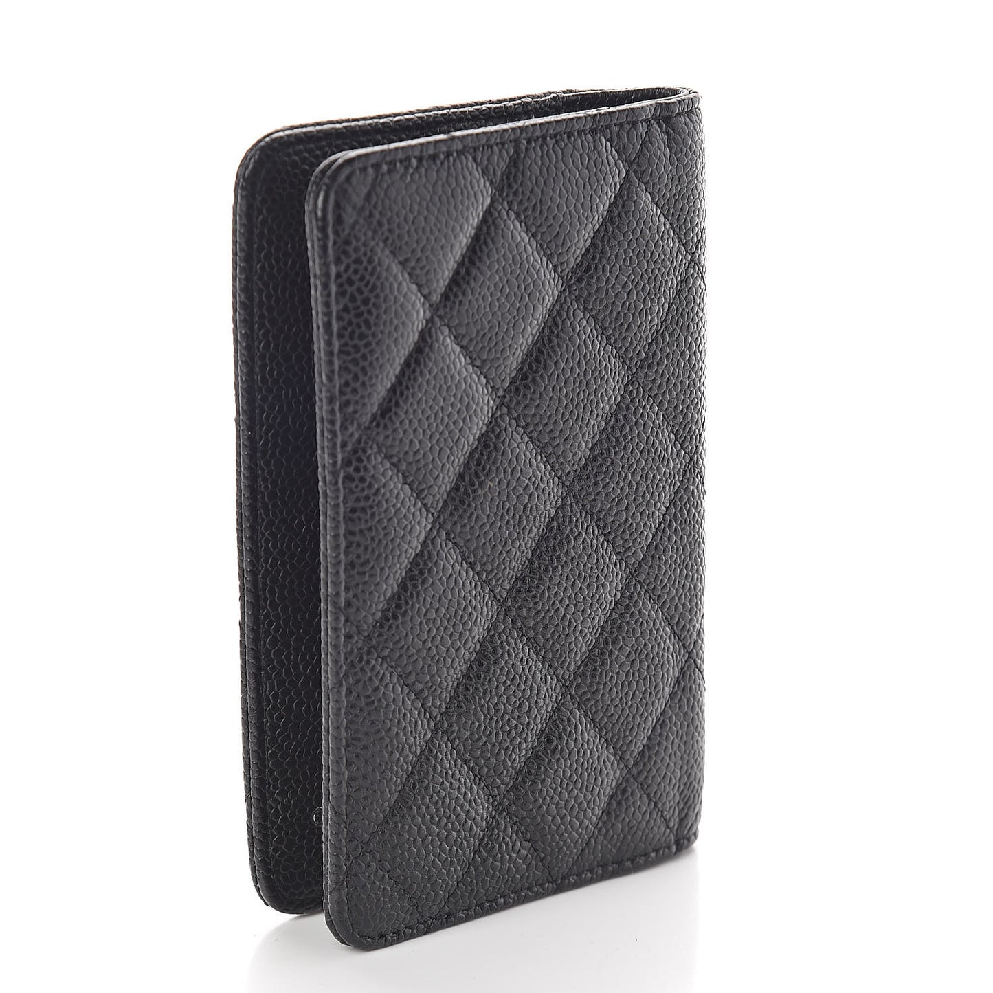 Caviar Quilted Agenda Cover Black