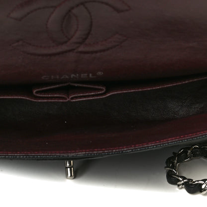 Chanel Caviar Quilted Medium Double Flap Black 5 of 10