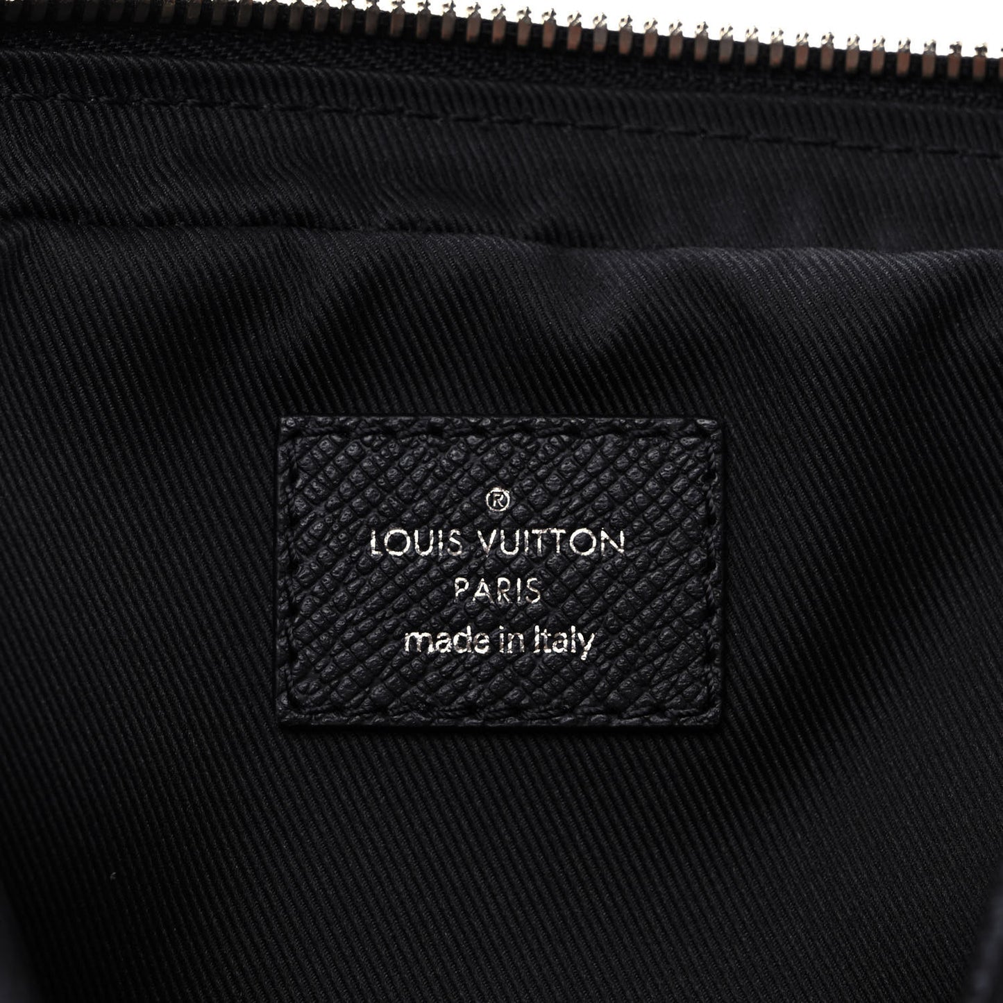 Taiga Monogram Eclipse Outdoor Bum Bag Black