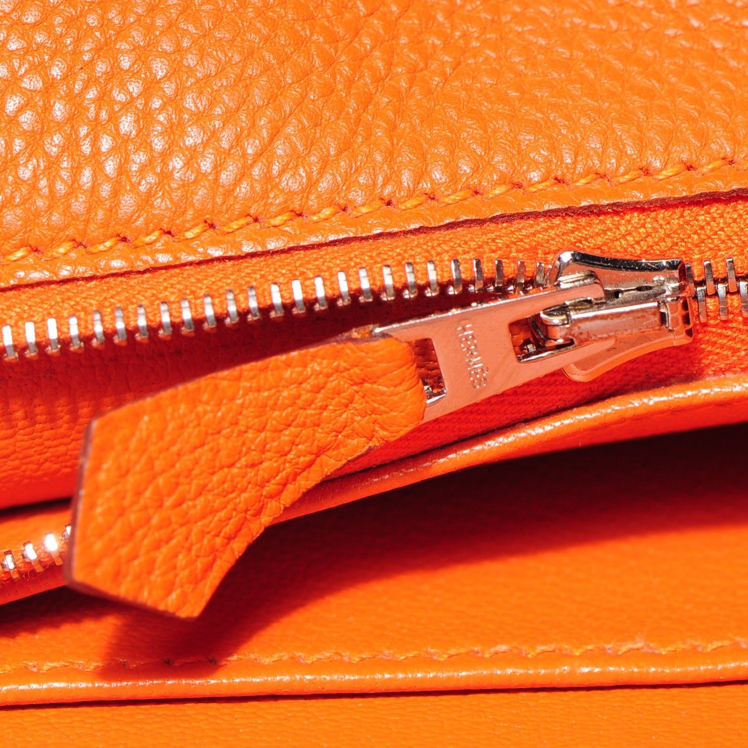 Hermes Togo So Kelly 26 Orange 6 of 19