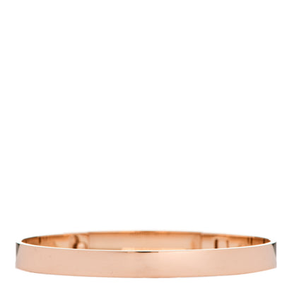 Hermes 18K Rose Gold PM Collier De Chien Bracelet ST 2 of 4