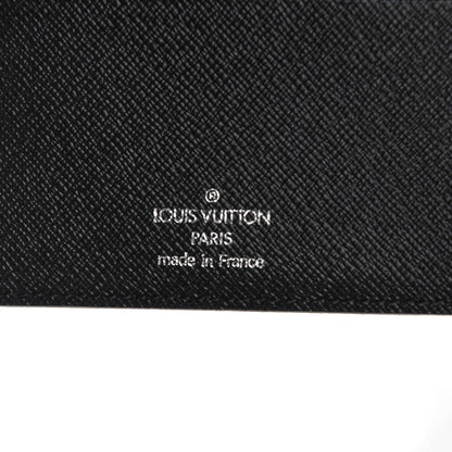 Louis Vuitton Epi Medium Ring Agenda Cover Black 6 of 6