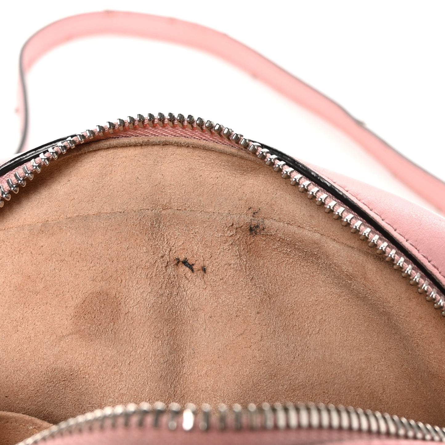 Calfskin Matelasse Mini GG Marmont Chain Shoulder Bag Wild Rose