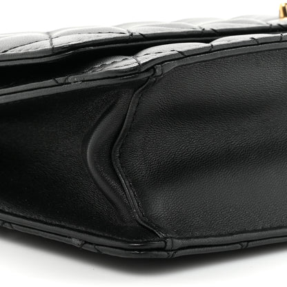 Chanel Lambskin Quilted Fantasy Pearl Flap Black 9 of 15