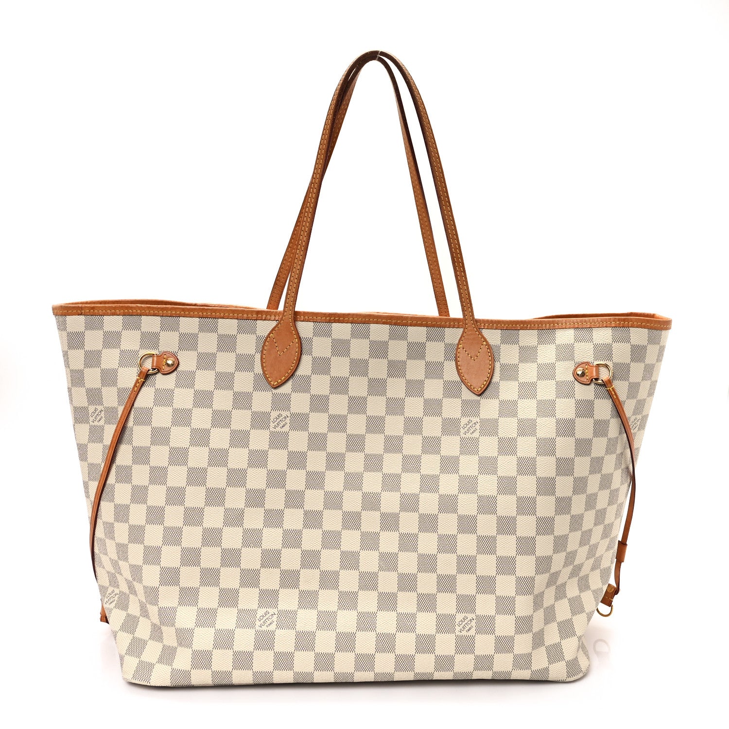 Louis Vuitton Damier Azur Neo Neverfull GM Rose Ballerine 1 of 12