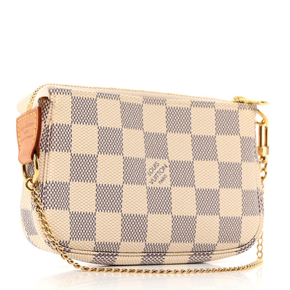 Louis Vuitton Damier Azur Mini Pochette Accessories 3 of 8