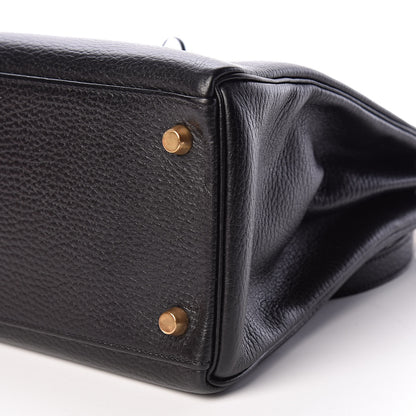 Hermes Ardennes Kelly Retourne 32 Black 35 of 35
