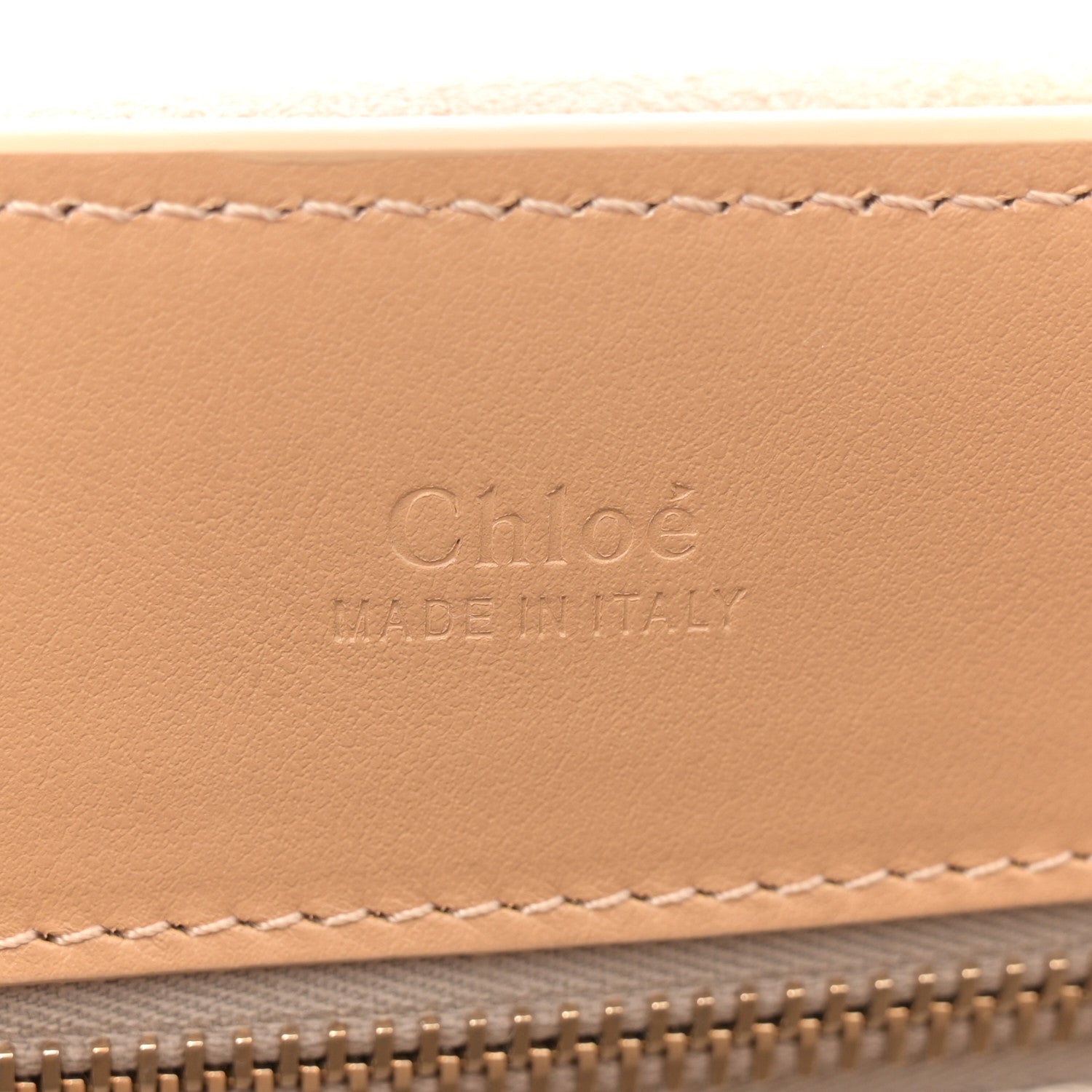 Chloe Calfskin Mini Tess Day Bag Sweet Beige 6 of 14