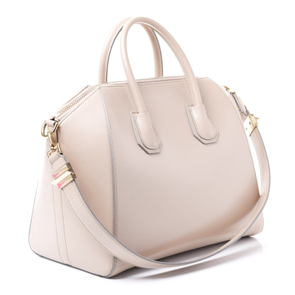 Givenchy Shiny Lord Calfskin Medium Antigona Beige 2 of 11