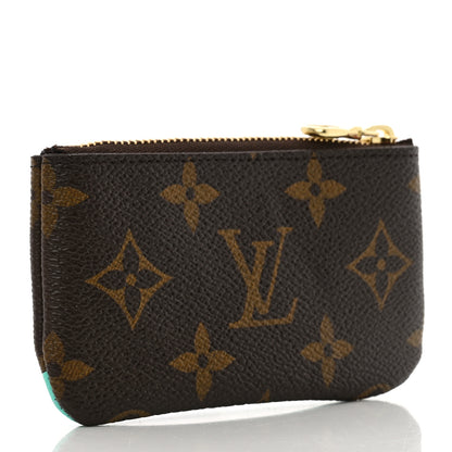 Louis Vuitton Monogram 2023 Christmas Animation Sailing Vivienne Key Pouch Dragonfruit Pink 2 of 6