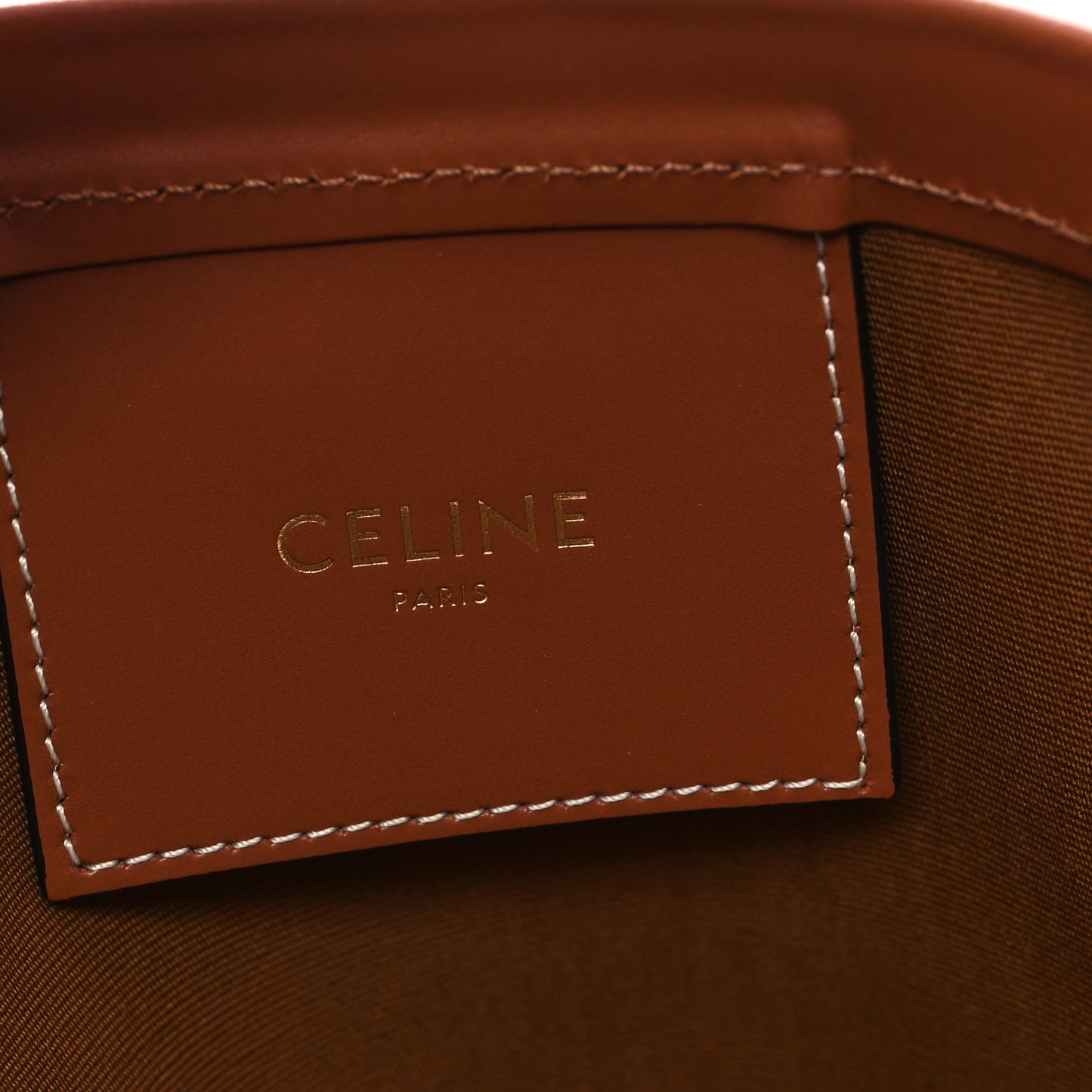 Calfskin Canvas Triomphe Large Couffin White