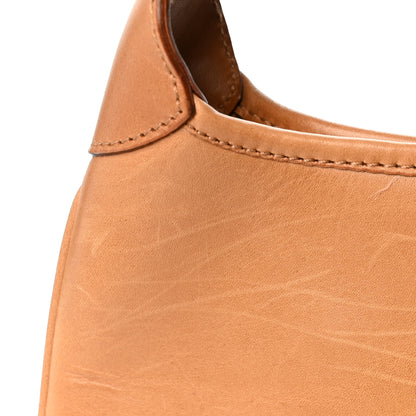 Gucci Calfskin Web Lobster Clasp Lock Jackie O Hobo Brown 11 of 12