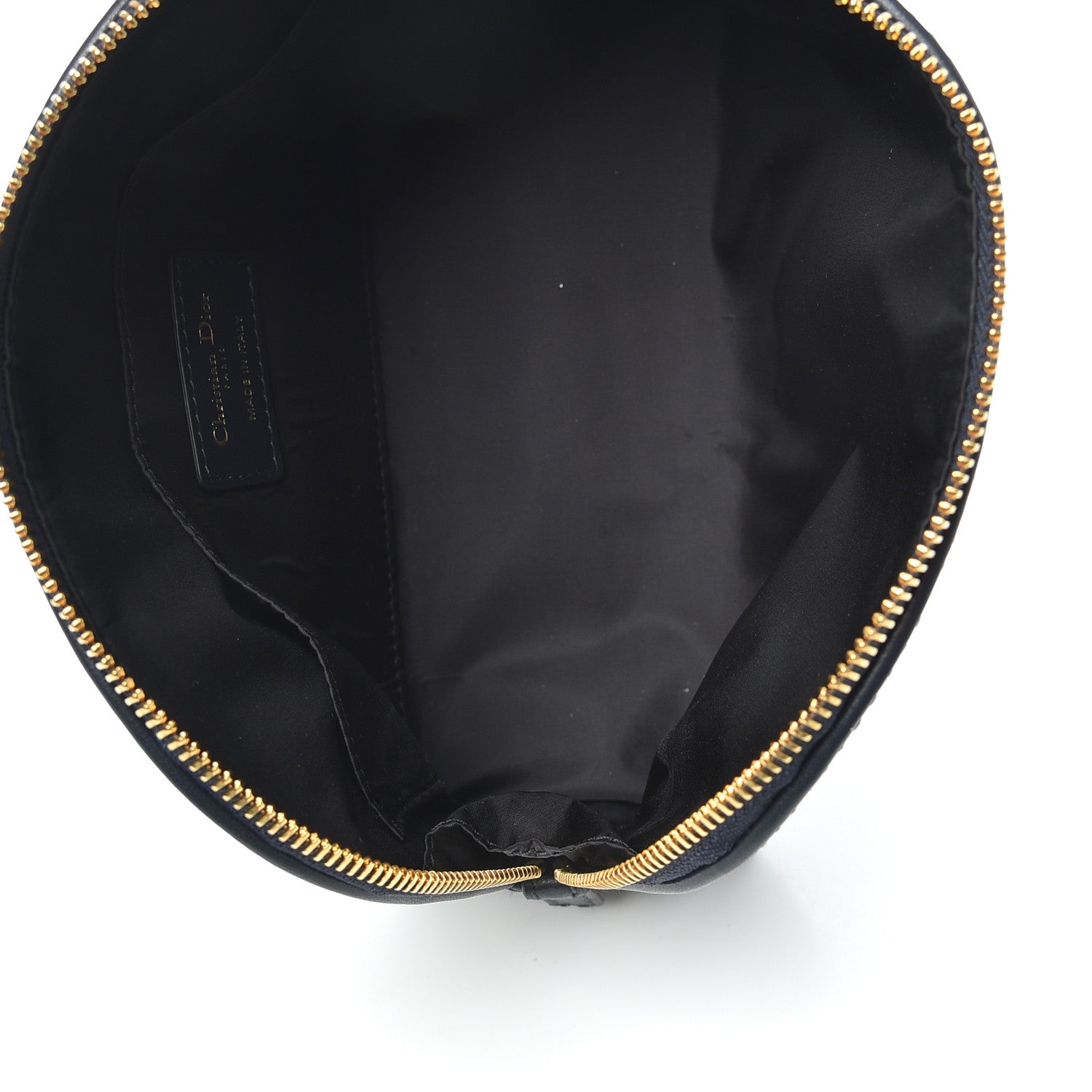 Christian Dior Oblique 30 Montaigne Cosmetic Pouch Blue 5 of 6