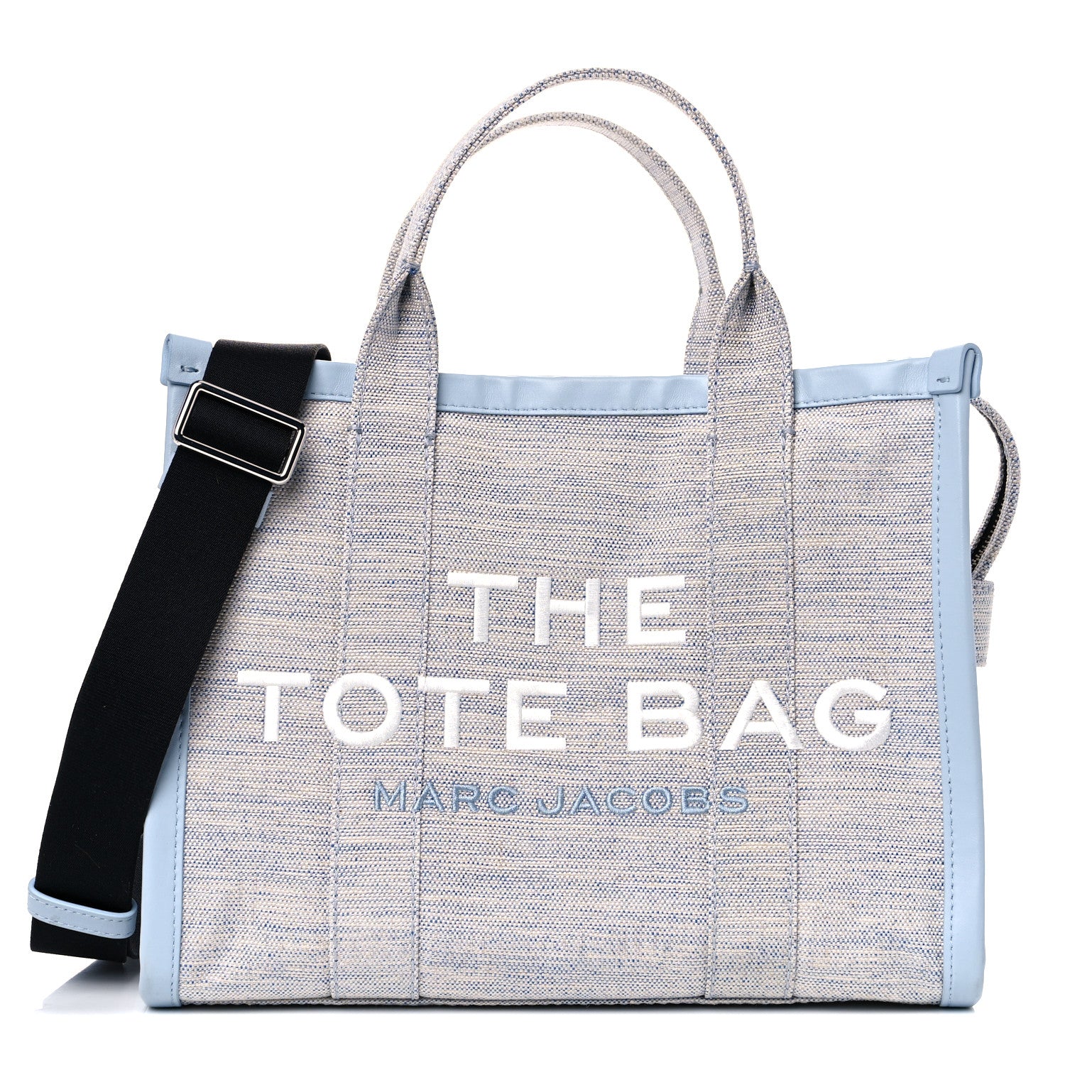 Marc Jacobs Canvas Small Summer Tote Bag Blue 1 of 18