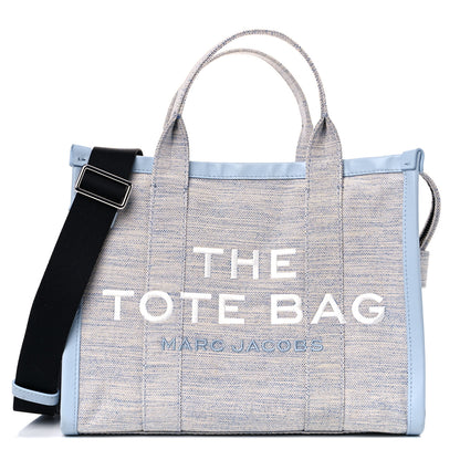 Marc Jacobs Canvas Small Summer Tote Bag Blue 1 of 18