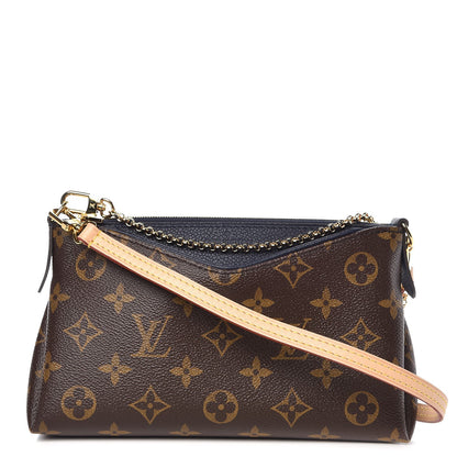 Louis Vuitton Monogram Pallas Clutch Blue Marine 1 of 9