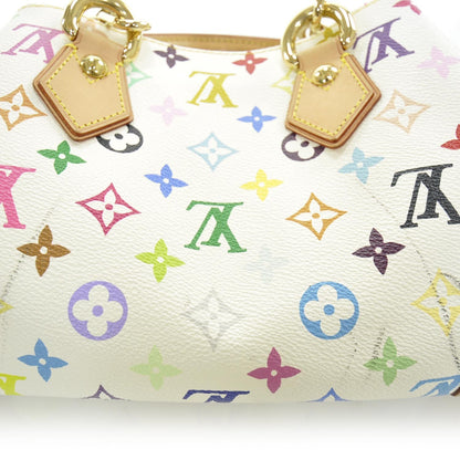 Louis Vuitton Monogram Multicolor Audra White 6 of 10