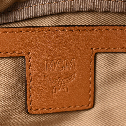 MCM Visetos Small Fusten Belt Bag Cognac 6 of 9