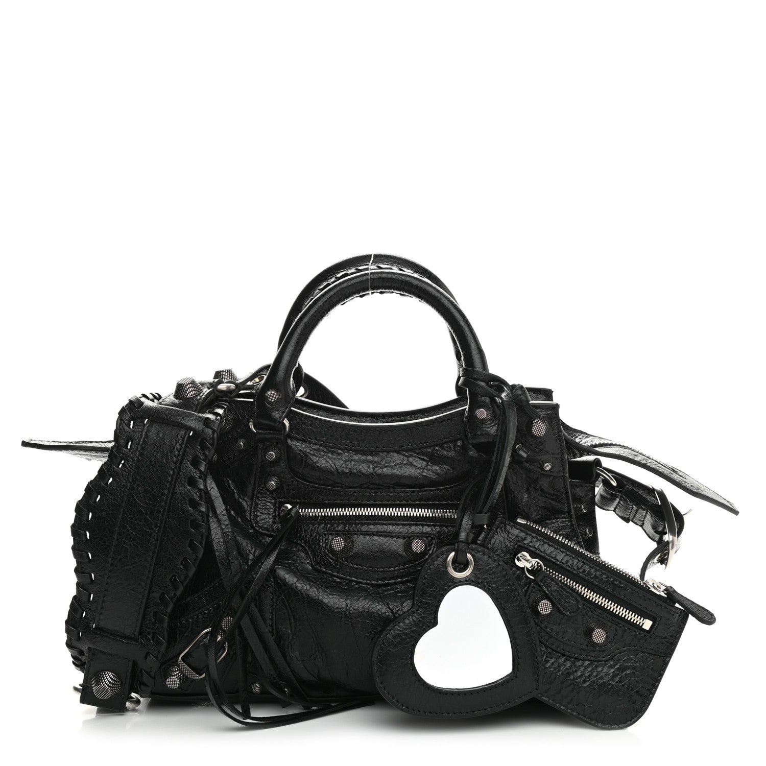 Balenciaga Agneau Arena Neo Cagole Handbag XS Black 1 of 8