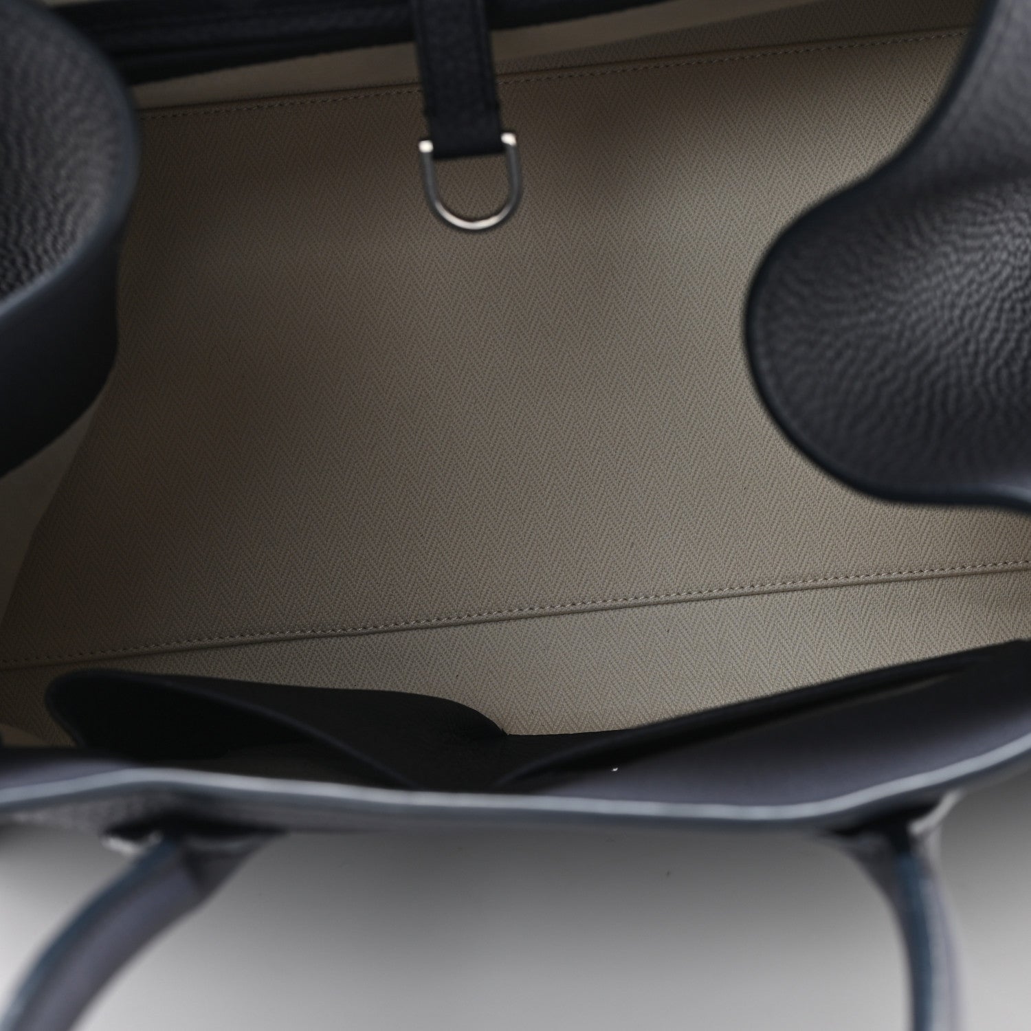 The Row Matte Grained Calfskin Soft Margaux 15 Marine 5 of 9