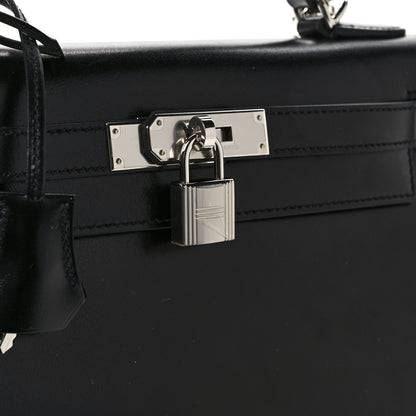 Hermes Box Kelly Sellier 28 Black 9 of 10