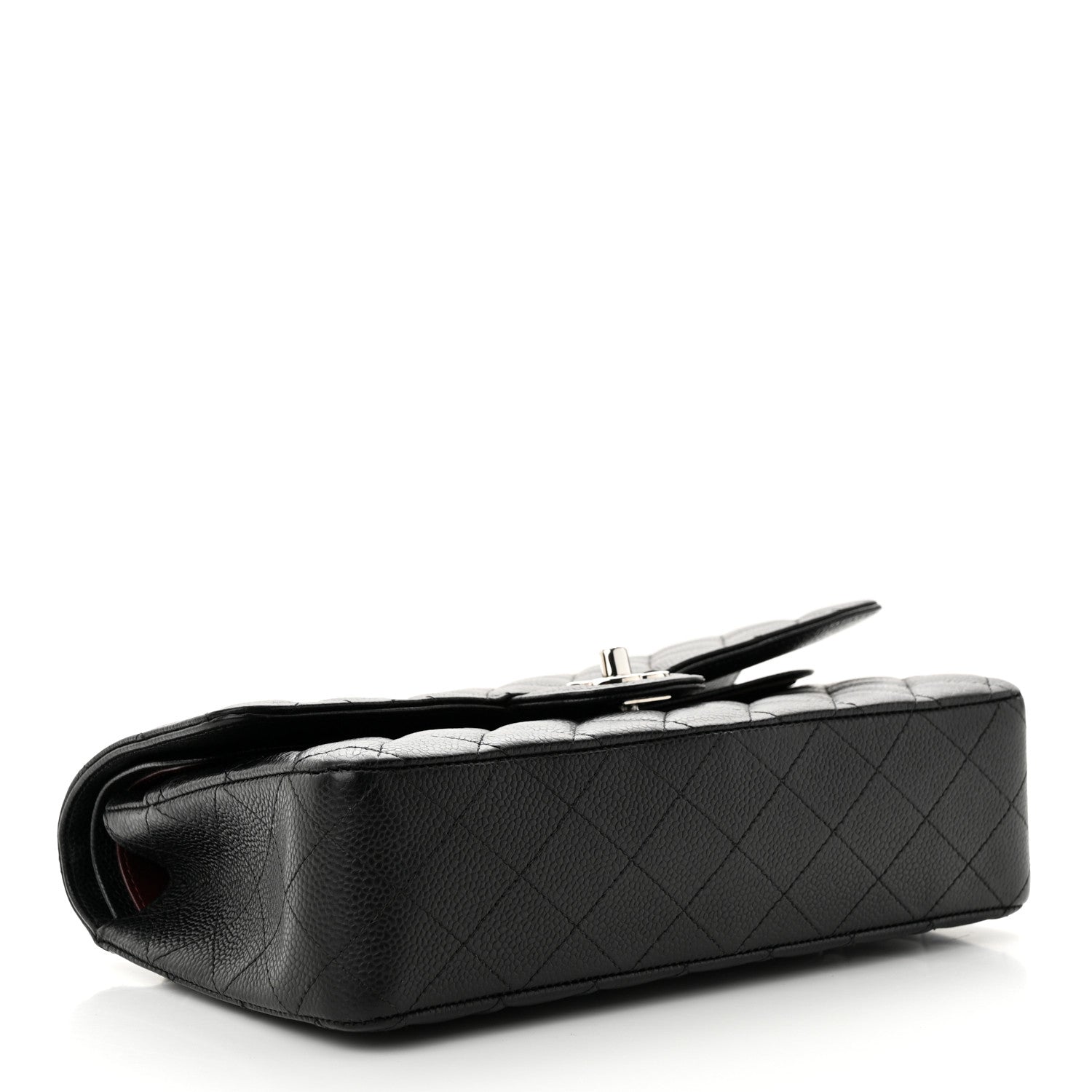 Chanel Caviar Quilted Medium Double Flap Black 4 of 11