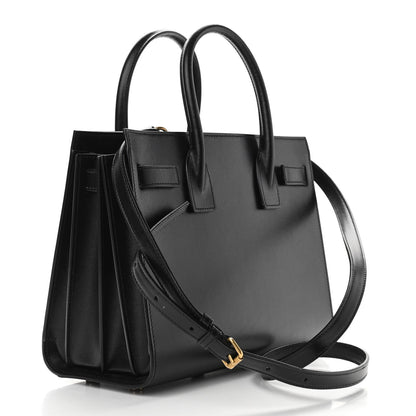 Saint Laurent Calfskin Baby Sac De Jour Black 3 of 10