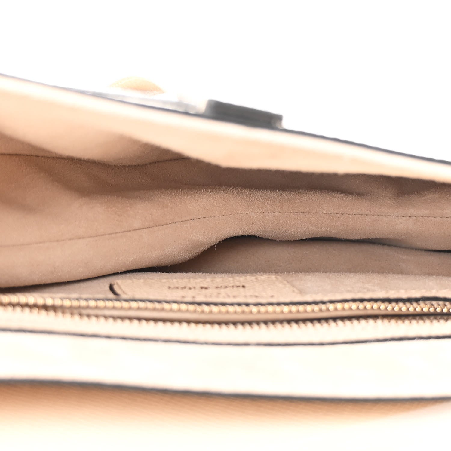 Christian Dior Grained Calfskin Saddle Bag With Strap Caramel Beige 5 of 12