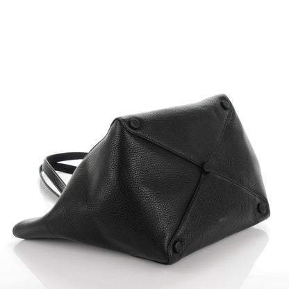 Prada Vitello Daino Tote Nero Black 4 of 10