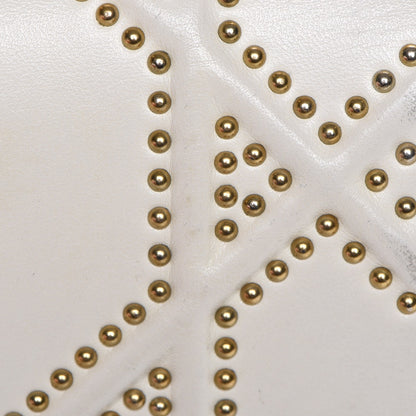 Christian Dior Lambskin Studded Medium Diorama Flap Bag Latte 18 of 24
