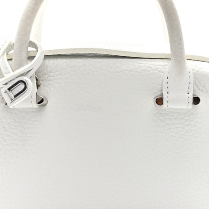 Delvaux Taurillon Soft Nano Cool Box Satchel White 7 of 9