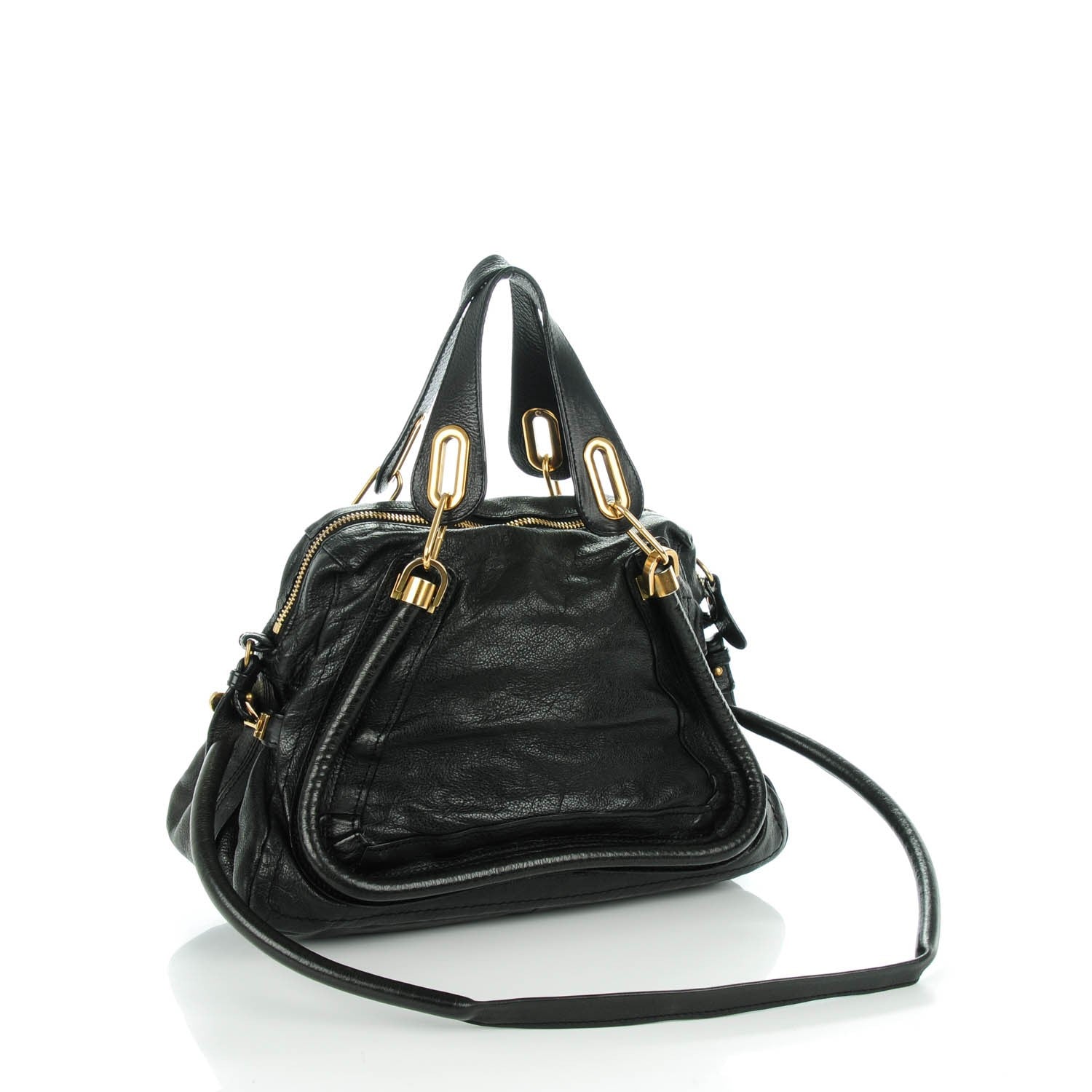 Chloe Calfskin Medium Paraty Black 3 of 7