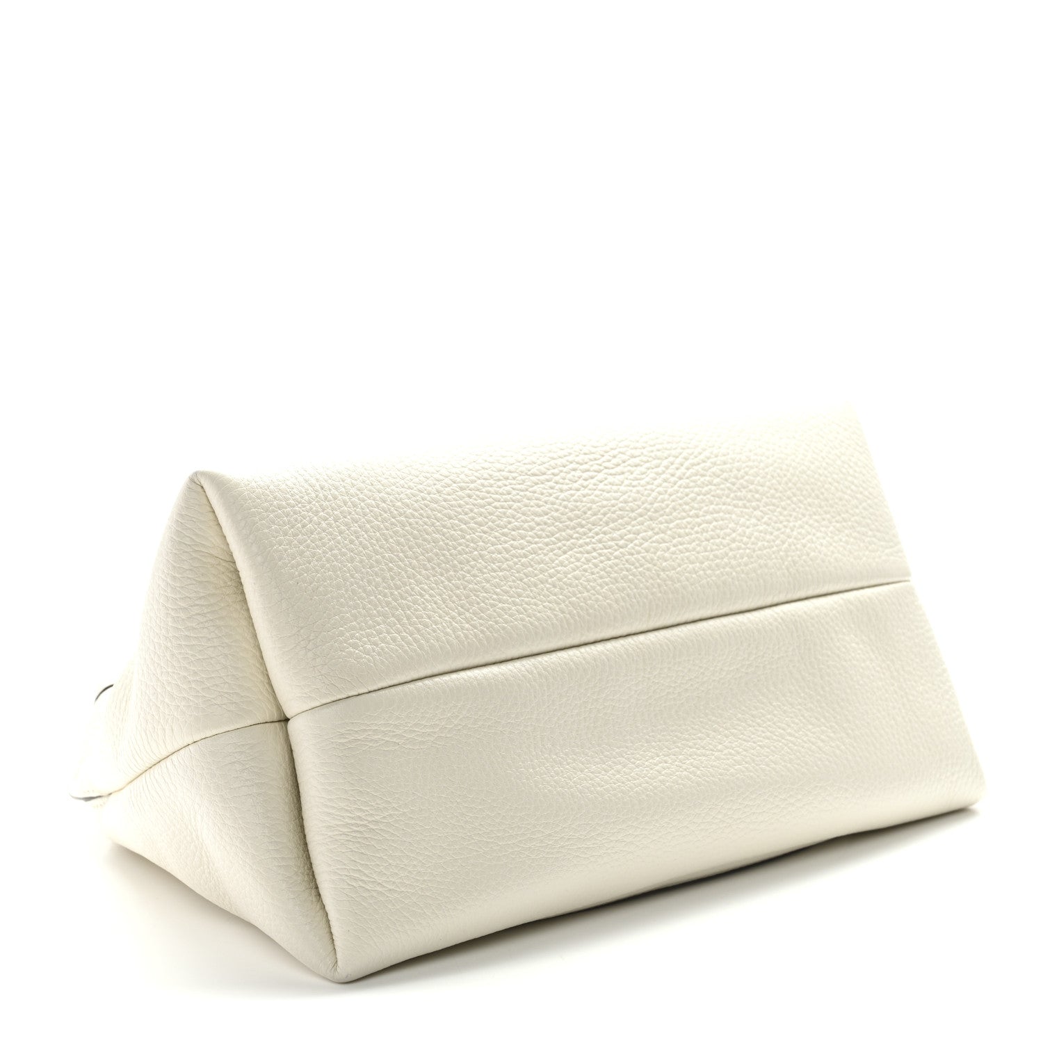 Gucci Grained Calfskin Softbit Medium Shoulder Bag White 4 of 9