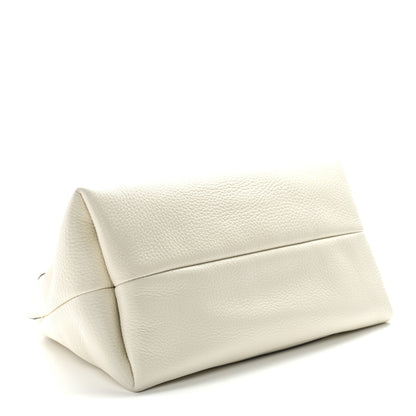 Gucci Grained Calfskin Softbit Medium Shoulder Bag White 4 of 9